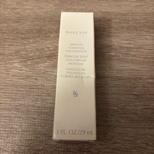 Mary Kay Medium Coverage Foundation Ivory 105 #303600- 1 fl. oz. Pink Cap